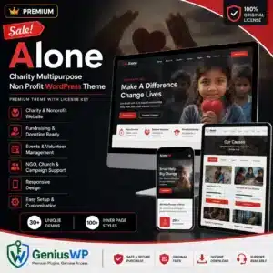 Alone – Charity Multipurpose Non profit WordPress Theme