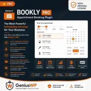 Bookly PRO – Appointment Booking Plugin