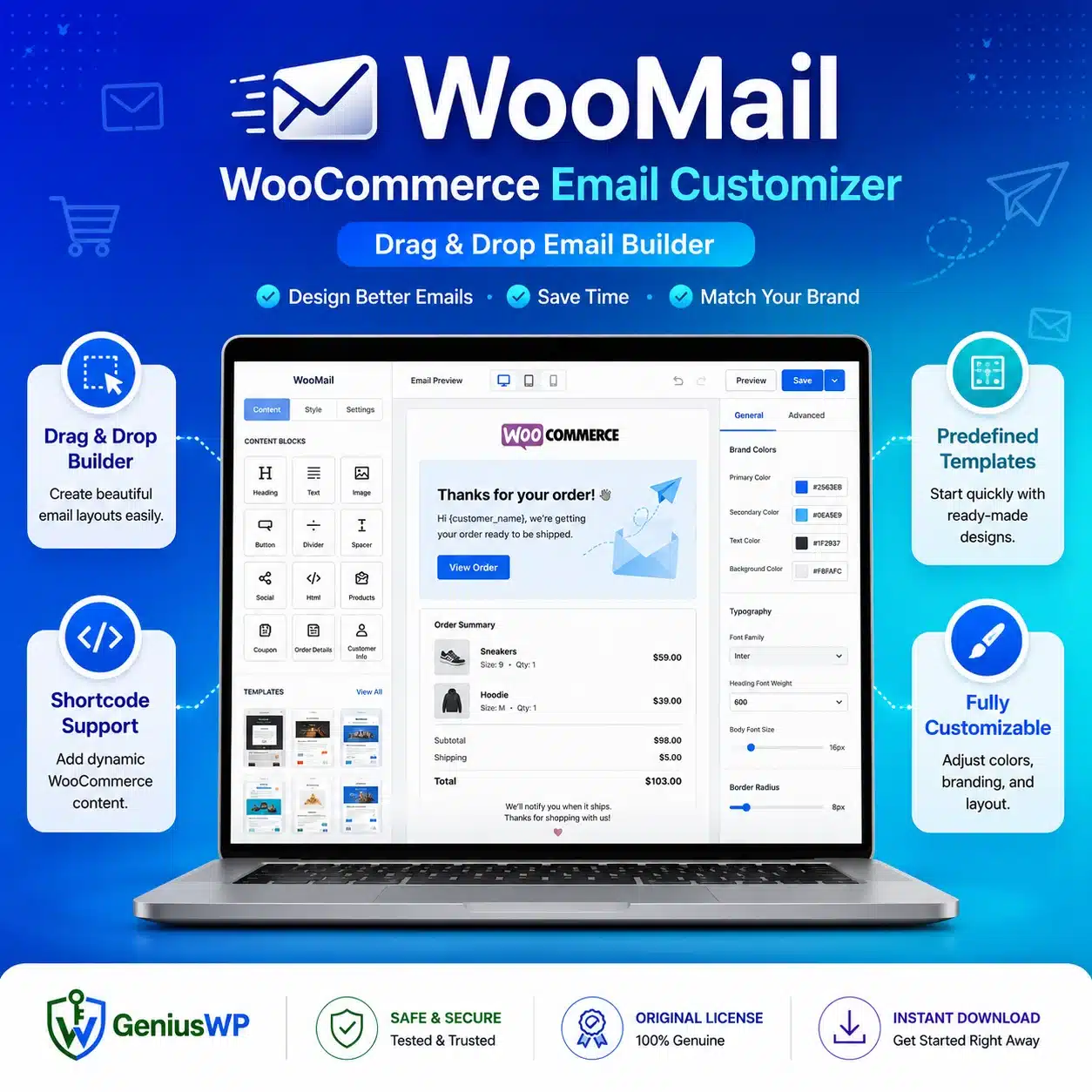 WooMail – WooCommerce Email Customizer