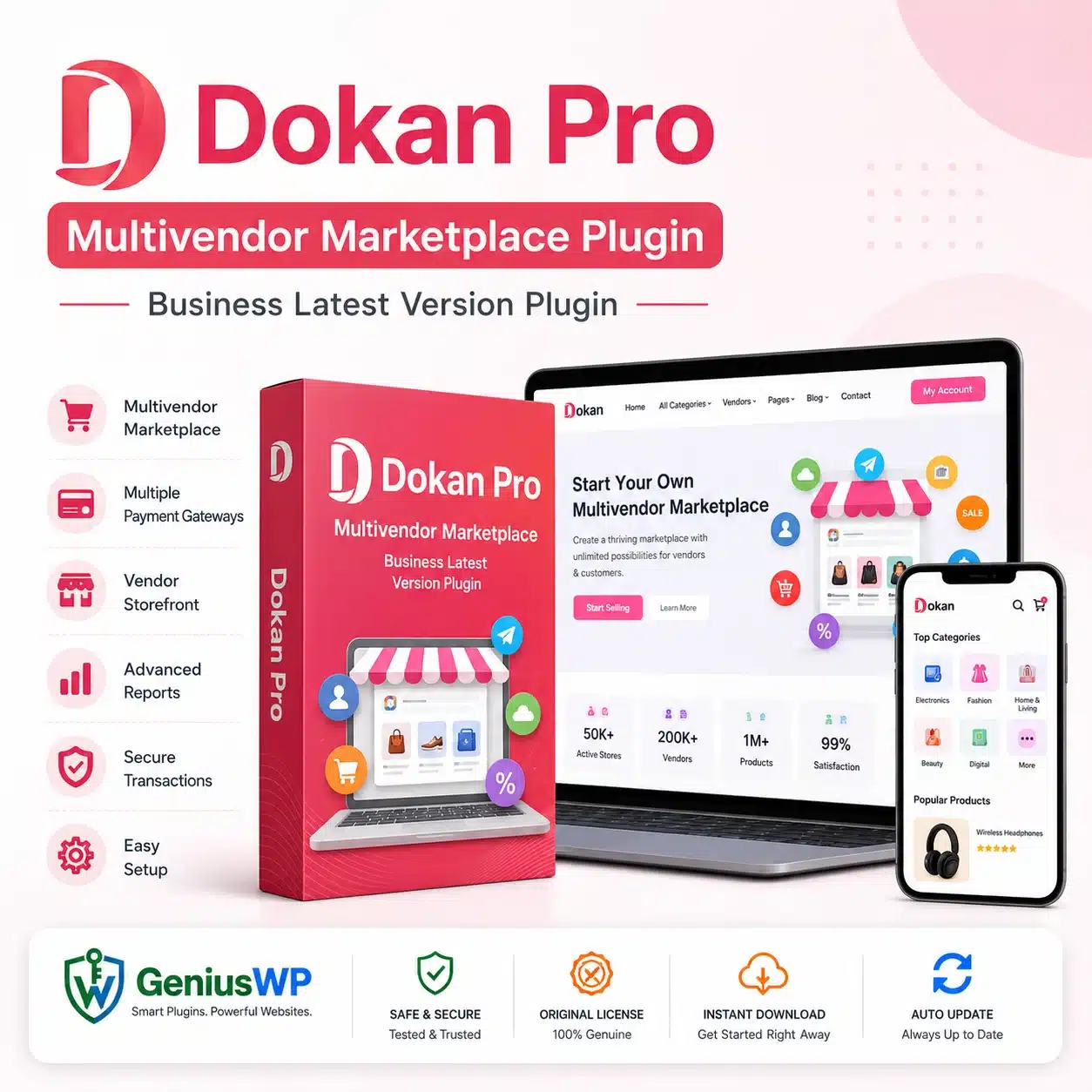Dokan Pro – Business Latest Version Plugin
