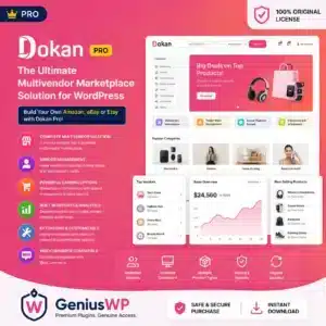 Dokan Pro – Business Latest Version Plugin