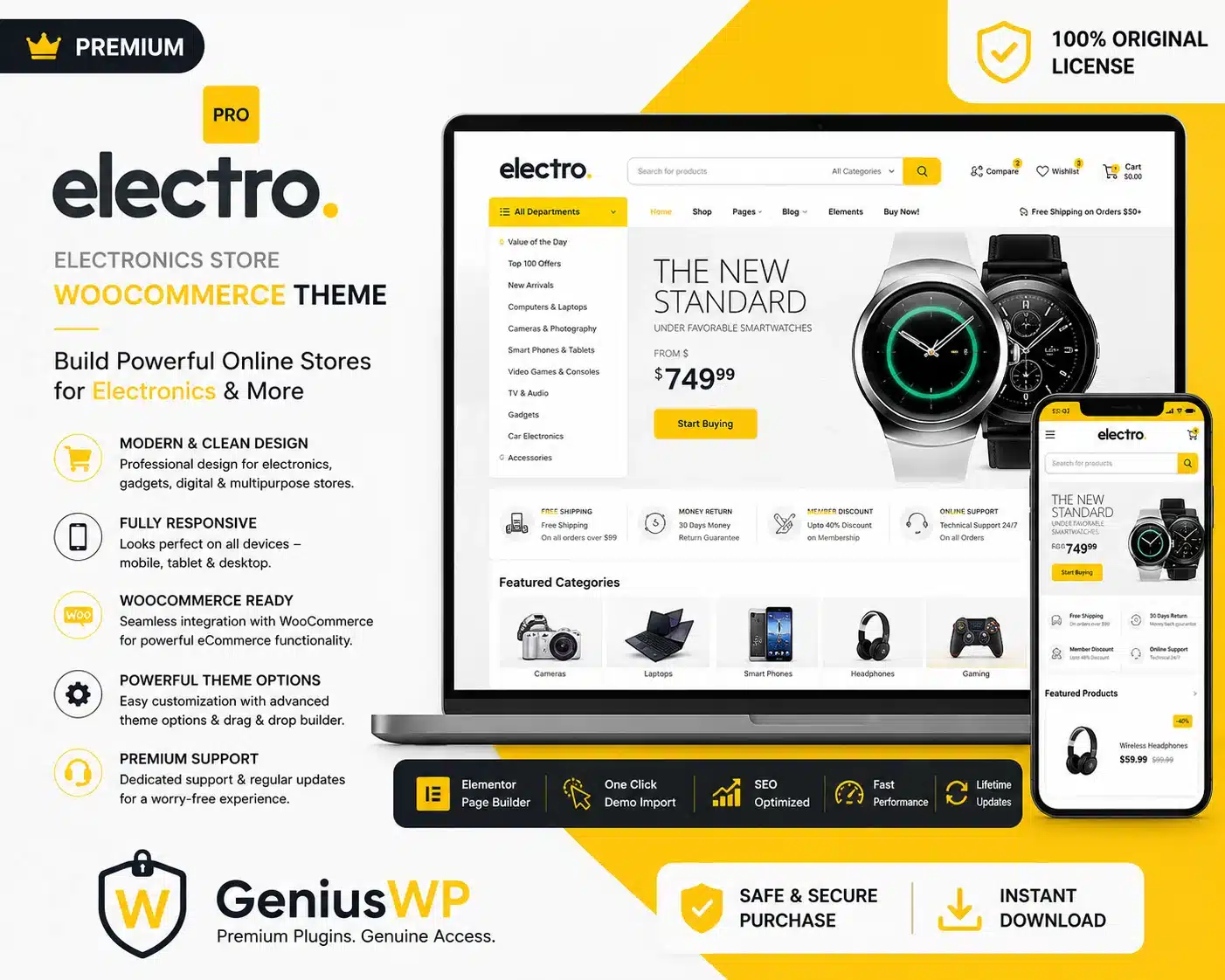 Electro Electronics Store WooCommerce Theme