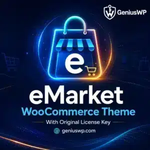 eMarket WooCommerce Theme With License Key