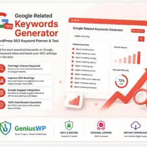 Google Related Keywords Generator Plugin