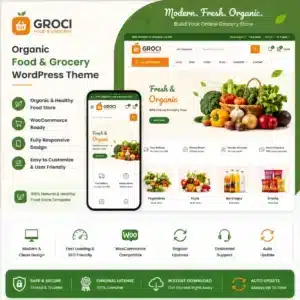 Groci – Organic Food and Grocery WordPress Theme