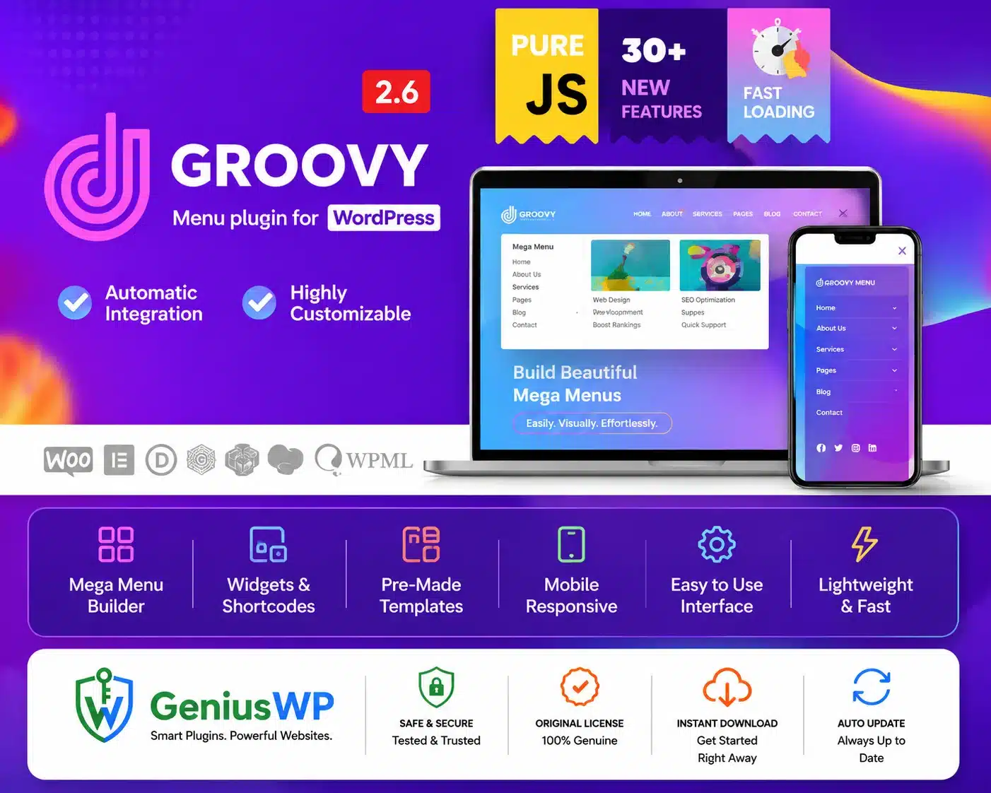 Groovy Mega Menu Plugin