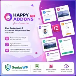 Happy Addons Pro Plugin With License Key