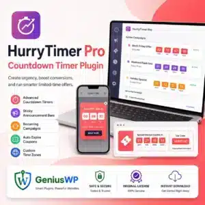 HurryTimer Pro – Countdown Timer Plugin