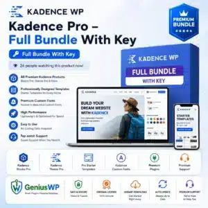 Kadence Pro – Full Bundle With Key
