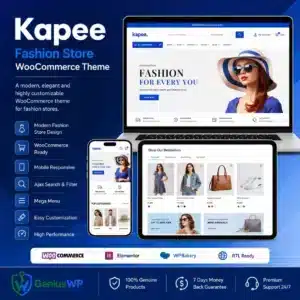 Kapee – Fashion Store WooCommerce Theme