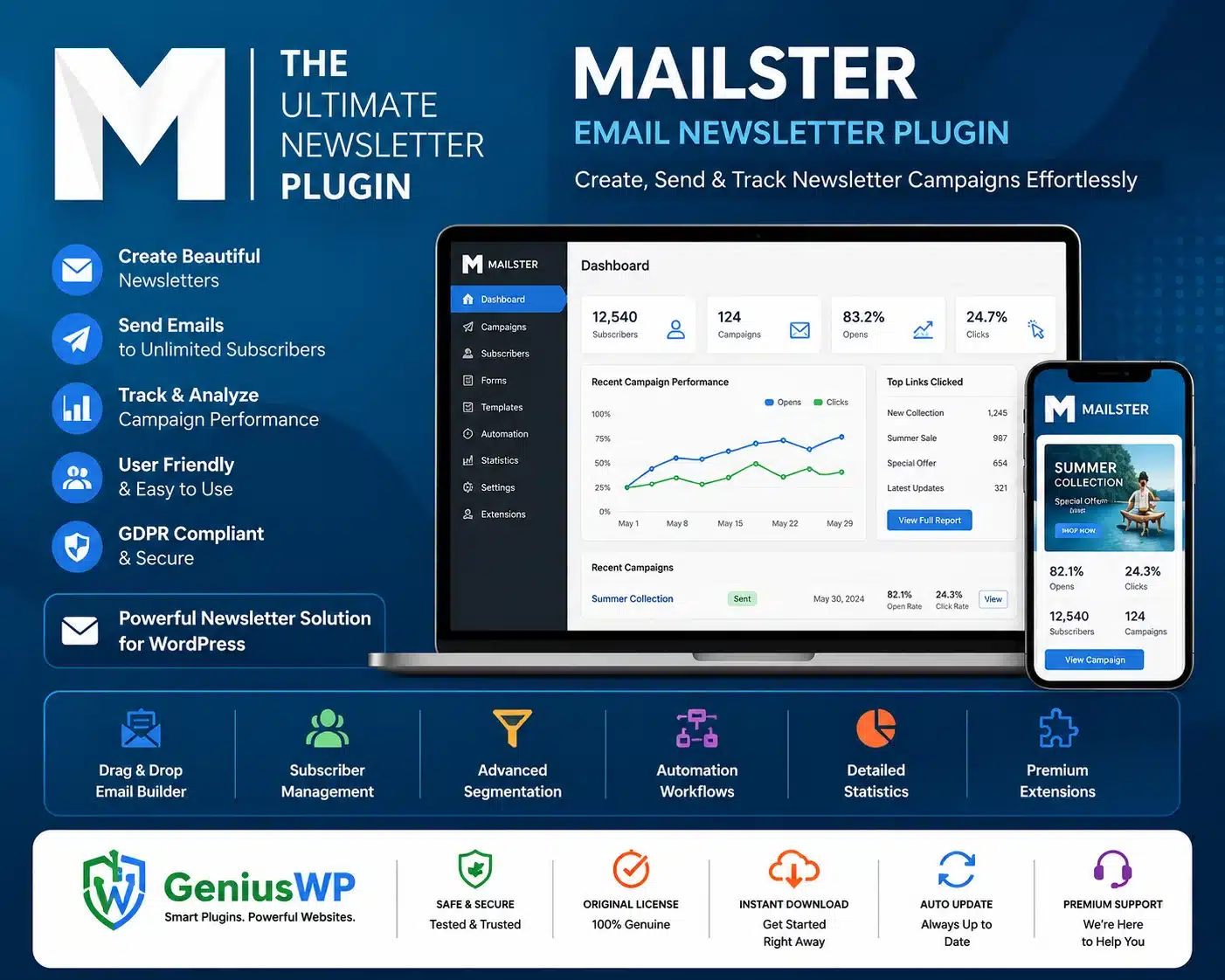 Mailster – Email Newsletter Plugin