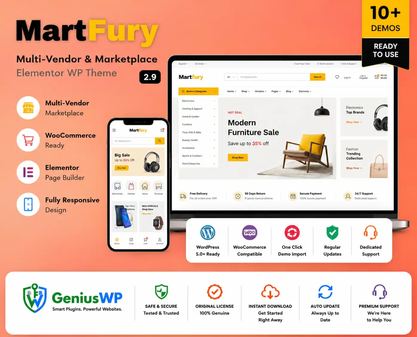 Martfury WooCommerce Theme With License Key - Image 2