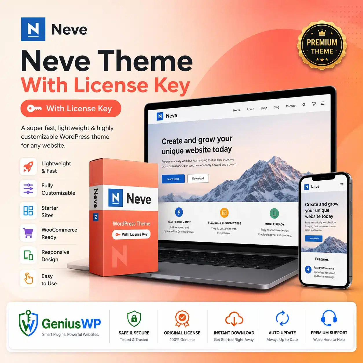Neve Theme With License Key