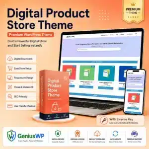 New – Digital Product Store Theme