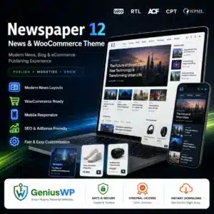 Newspaper 12 – News & WooCommerce Theme