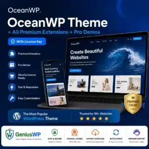 OceanWP Theme + All Premium Extension + Pro Demos