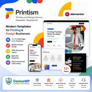Printism – Printing and Design Service Template Kit