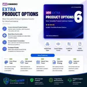 WooCommerce Extra Product Options