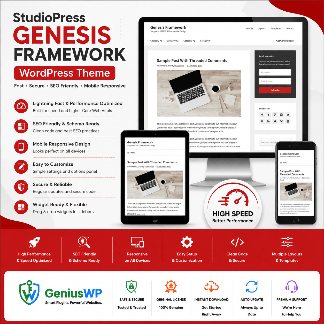 StudioPress Genesis Framework WordPress Theme