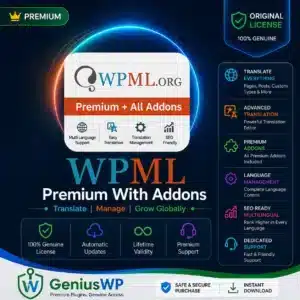 WPML Premium With Addons