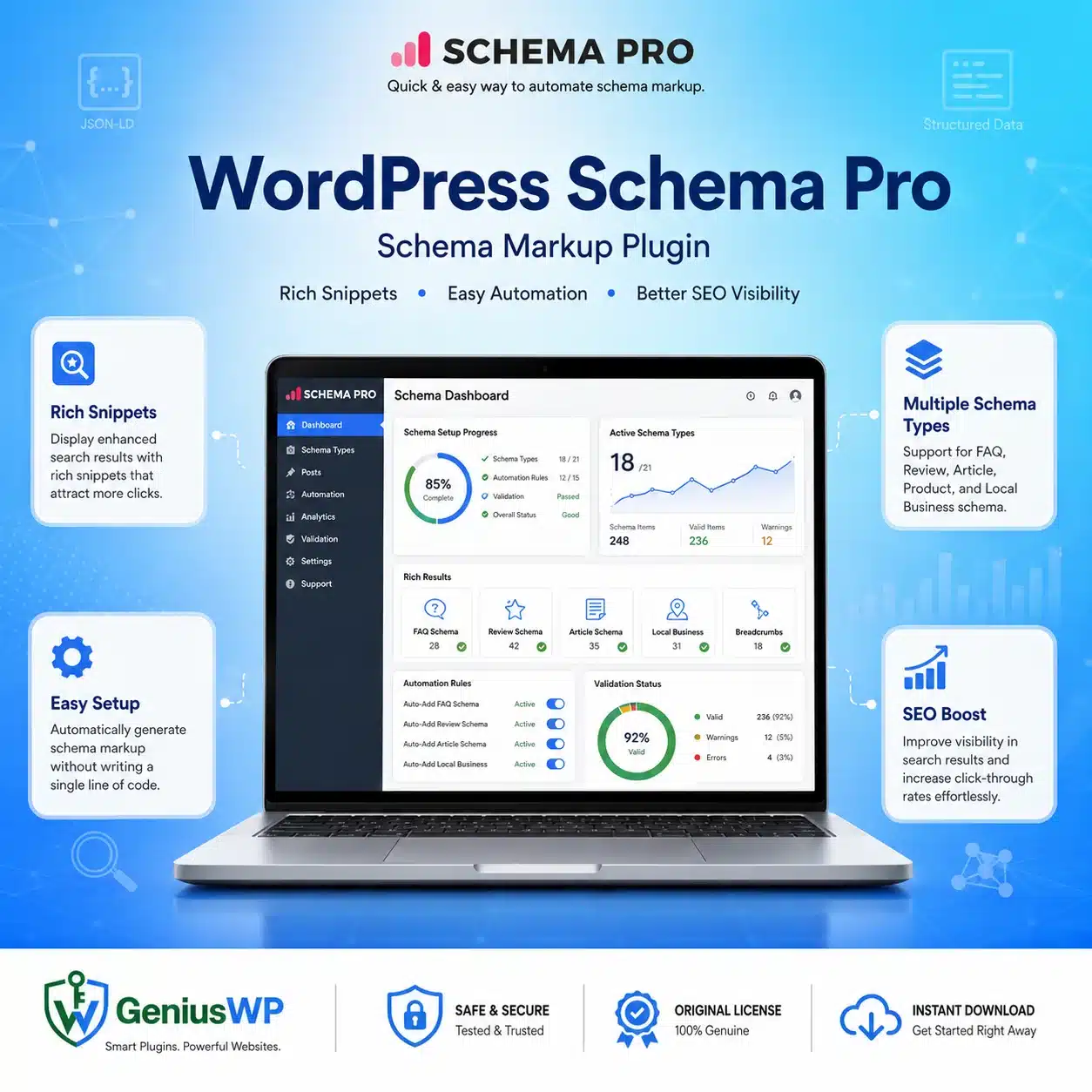 WordPress Schema Pro With License Key