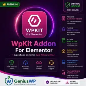 WpKit Addon For Elementor WordPress Plugin