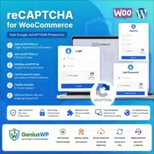reCAPTCHA for WooCommerce