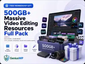 500GB+ Massive Video Editing Resources Full Pack