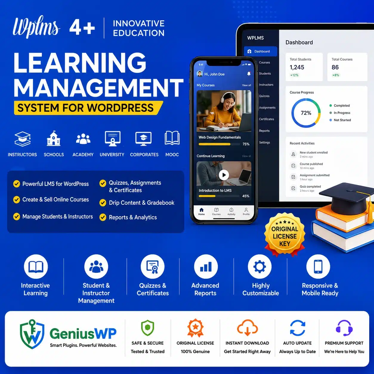 WPLMS Learning Management System For WordPress