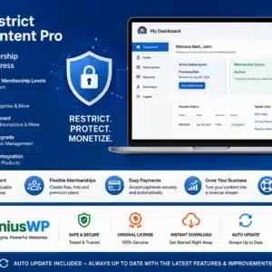 Restrict Content Pro WordPress Plugin