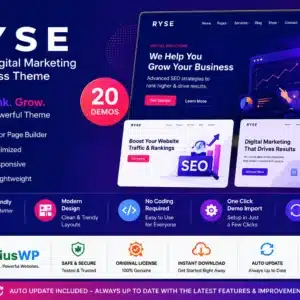 Ryse – SEO & Digital Marketing Theme