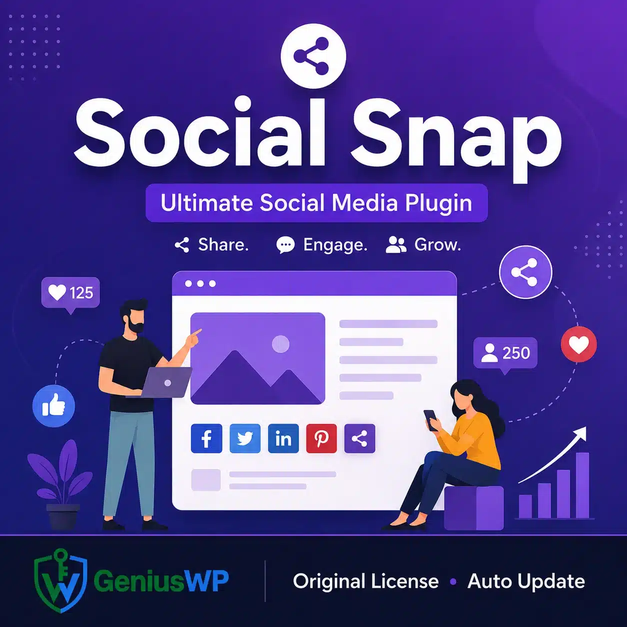 Social Snap – Ultimate Social Media Plugin