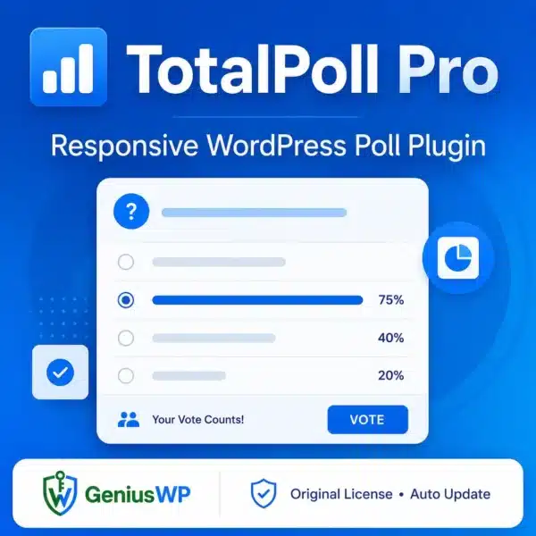 TotalPoll Pro – Responsive WordPress Poll Plugin by GeniusWP