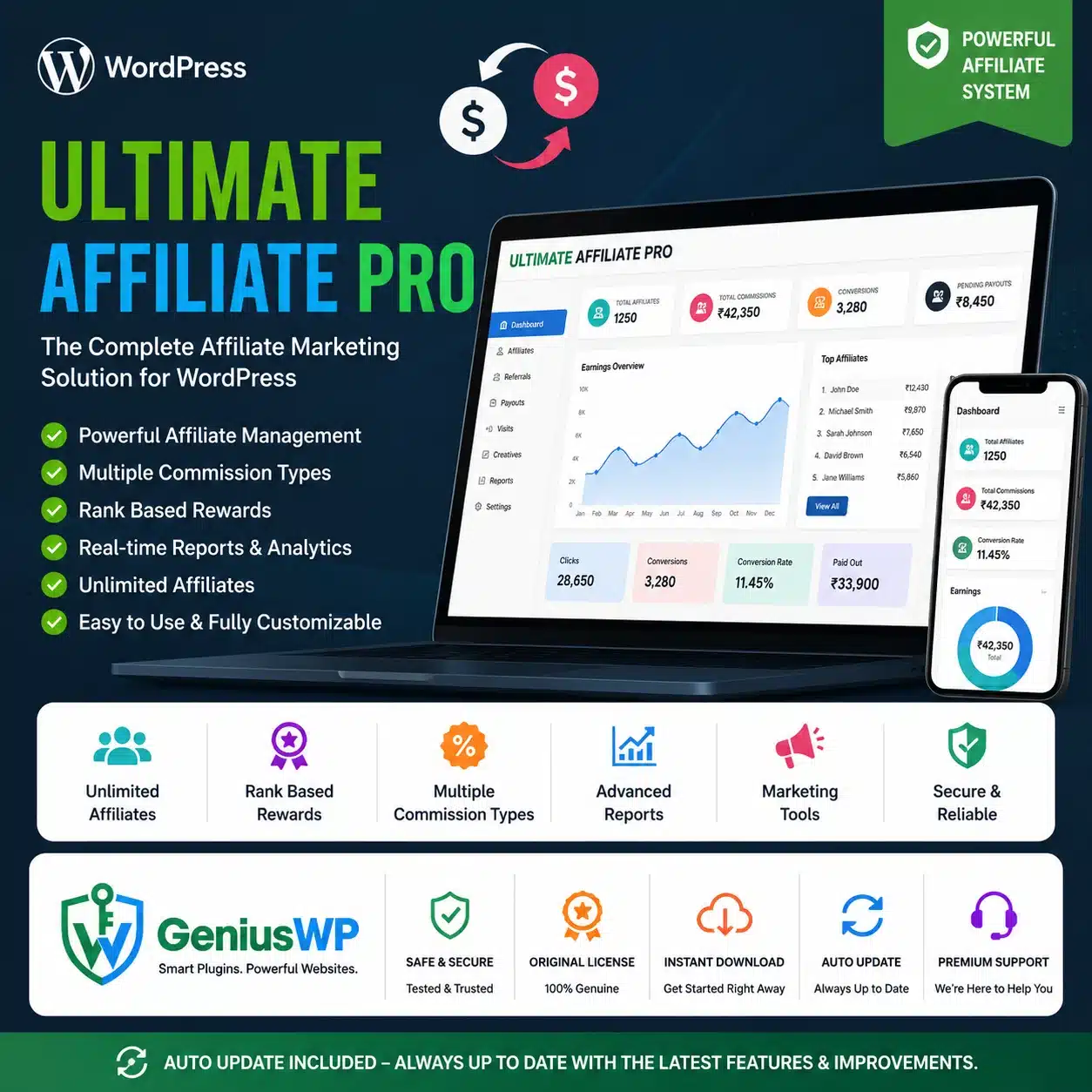Ultimate Affiliate Pro WordPress Plugin