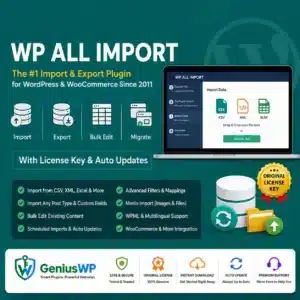 WP All Import Plugin & Addons With License Key
