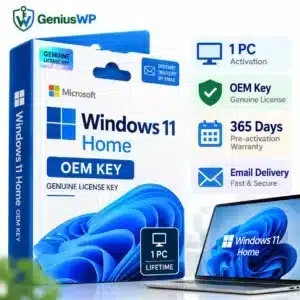 Windows 11 Home Genuine License Key – OEM & Retail Options | Online Activation
