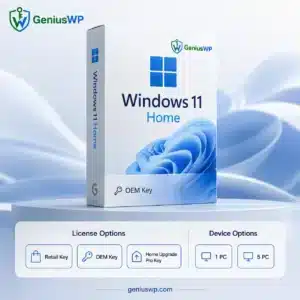 Windows 11 Home License Key for PC – Retail & OEM Options
