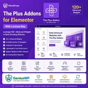 The Plus Addons for Elementor With License Key