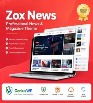Zox News – Professional News & Magazine Theme