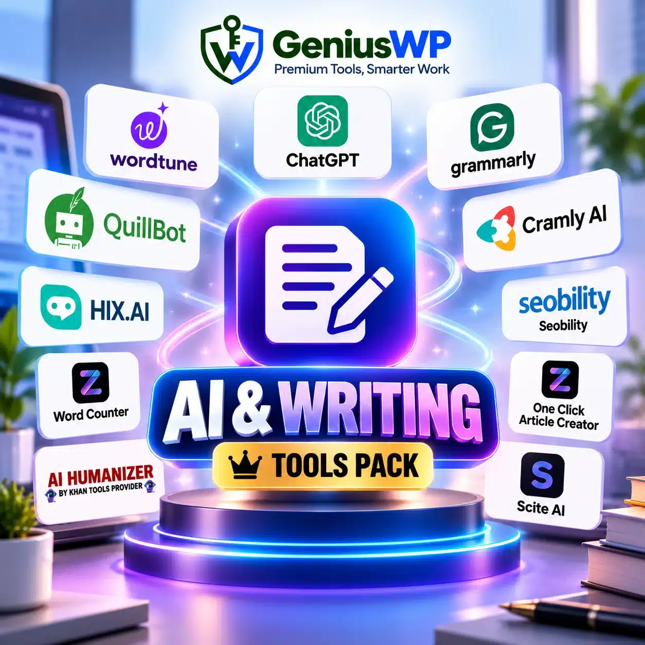 AI & Writing Tools Pack – 10 Premium AI Tools Access - Image 2