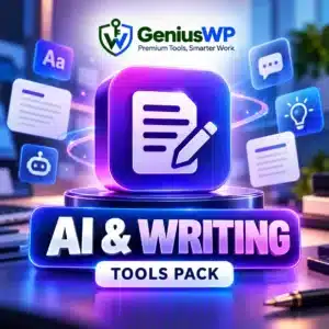 AI & Writing Tools Pack – 10 Premium AI Tools Access