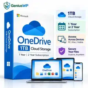 Microsoft OneDrive 1TB Cloud Storage – 1 Year & 2 Year Subscription